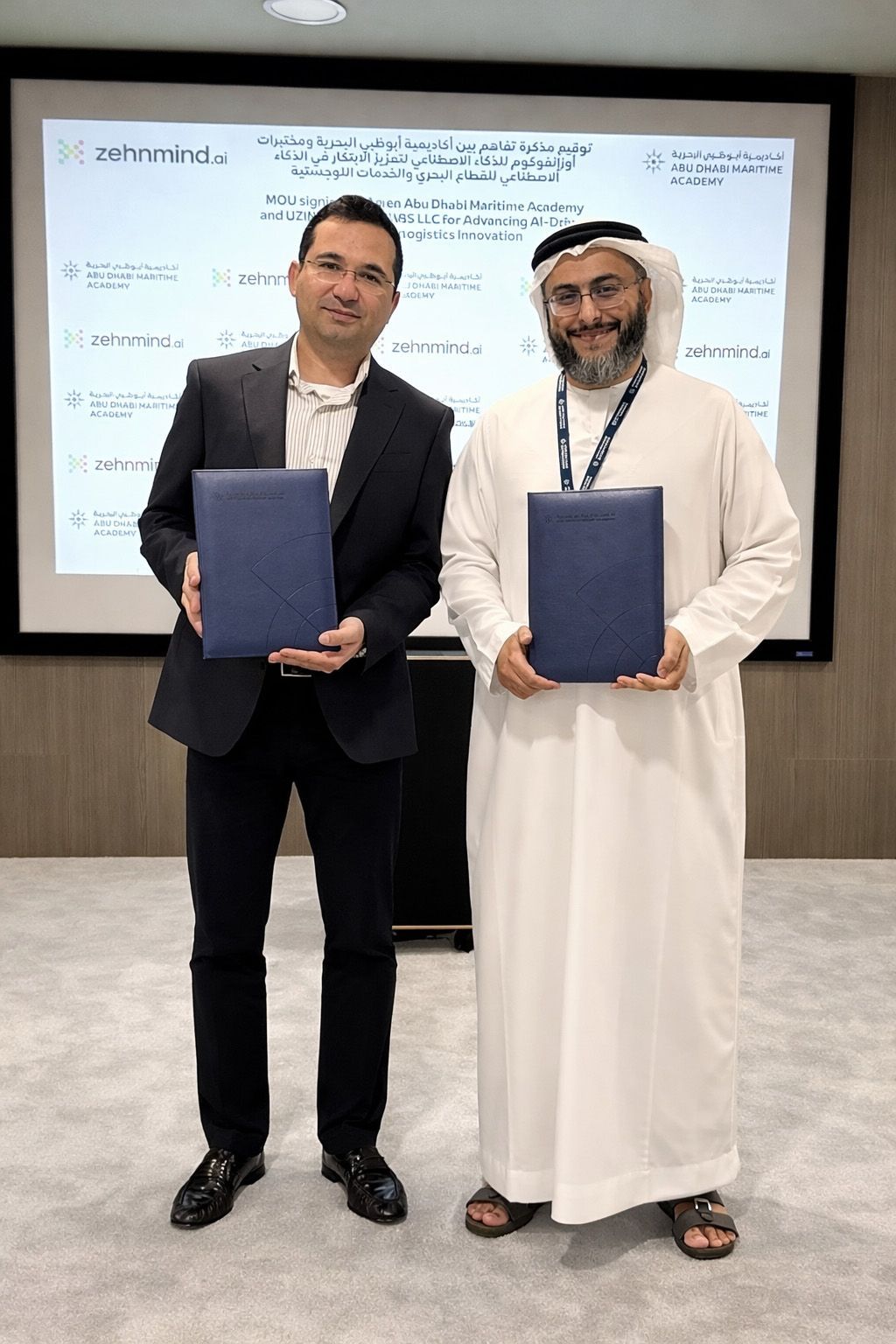 Zehnmind Signs MoU with Abu Dhabi Maritime Academy