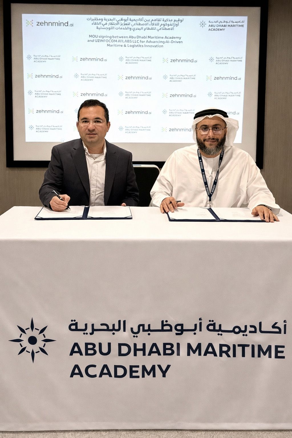 Zehnmind Signs MoU with Abu Dhabi Maritime Academy 2