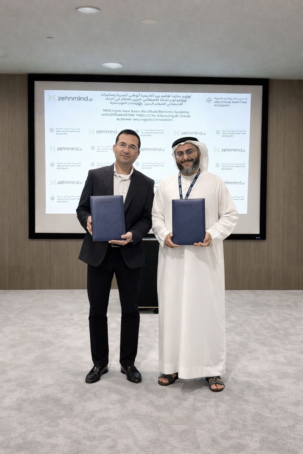 Zehnmind Signs MoU with Abu Dhabi Maritime Academy 4